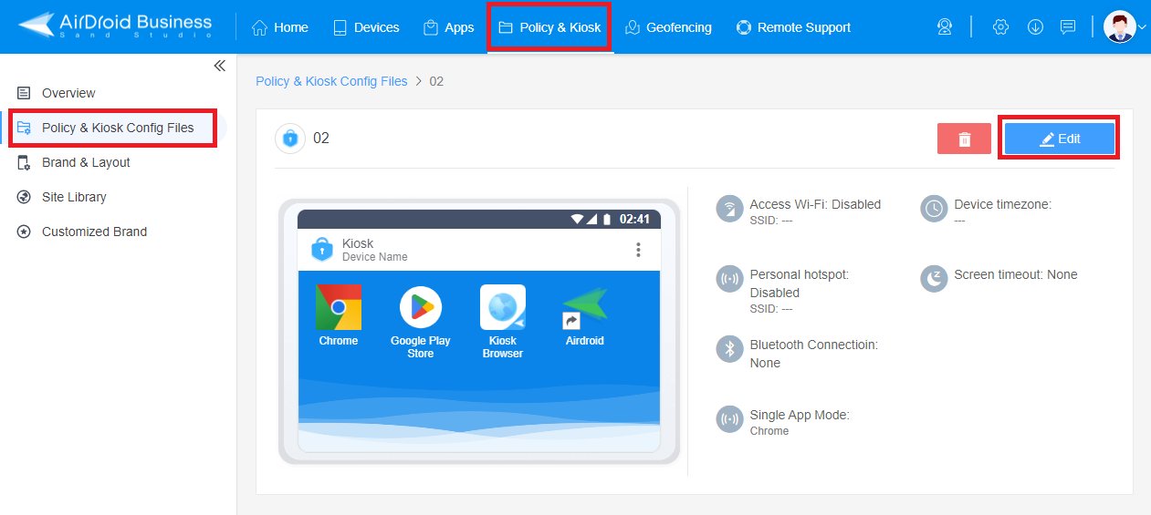 Access Kiosk Launcher&nbsp;