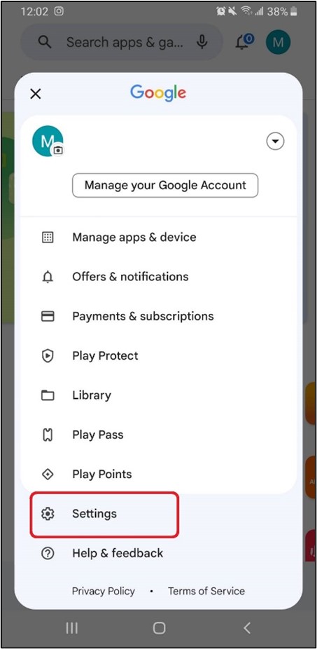 Acesse as informações do Google Play Protect - 2