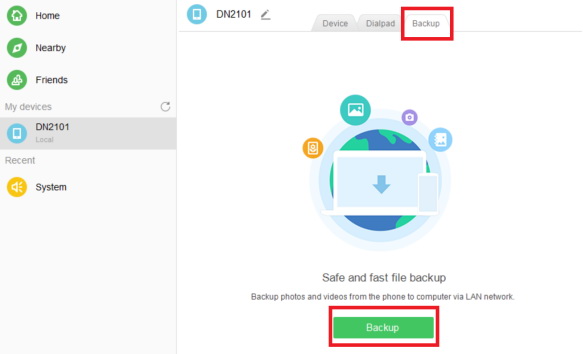 AirDroid Personal Backup
