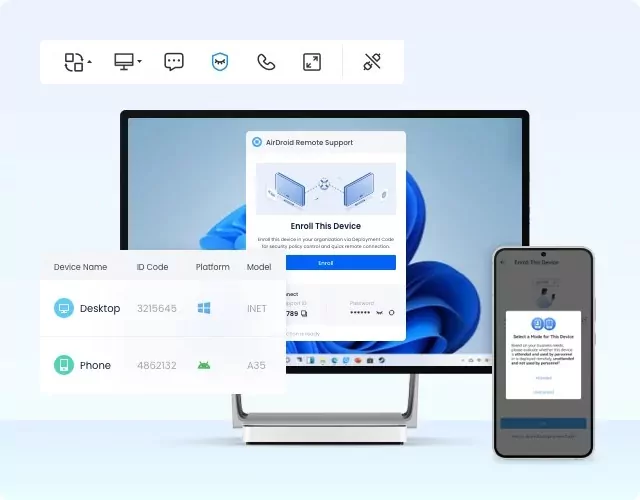 AirDroidリモートサポート