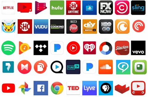 Cast from Chromecast enabled Apps