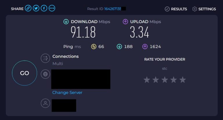comprueba la conexión a Internet