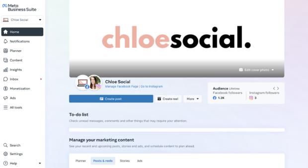 facebook 受信トレイ