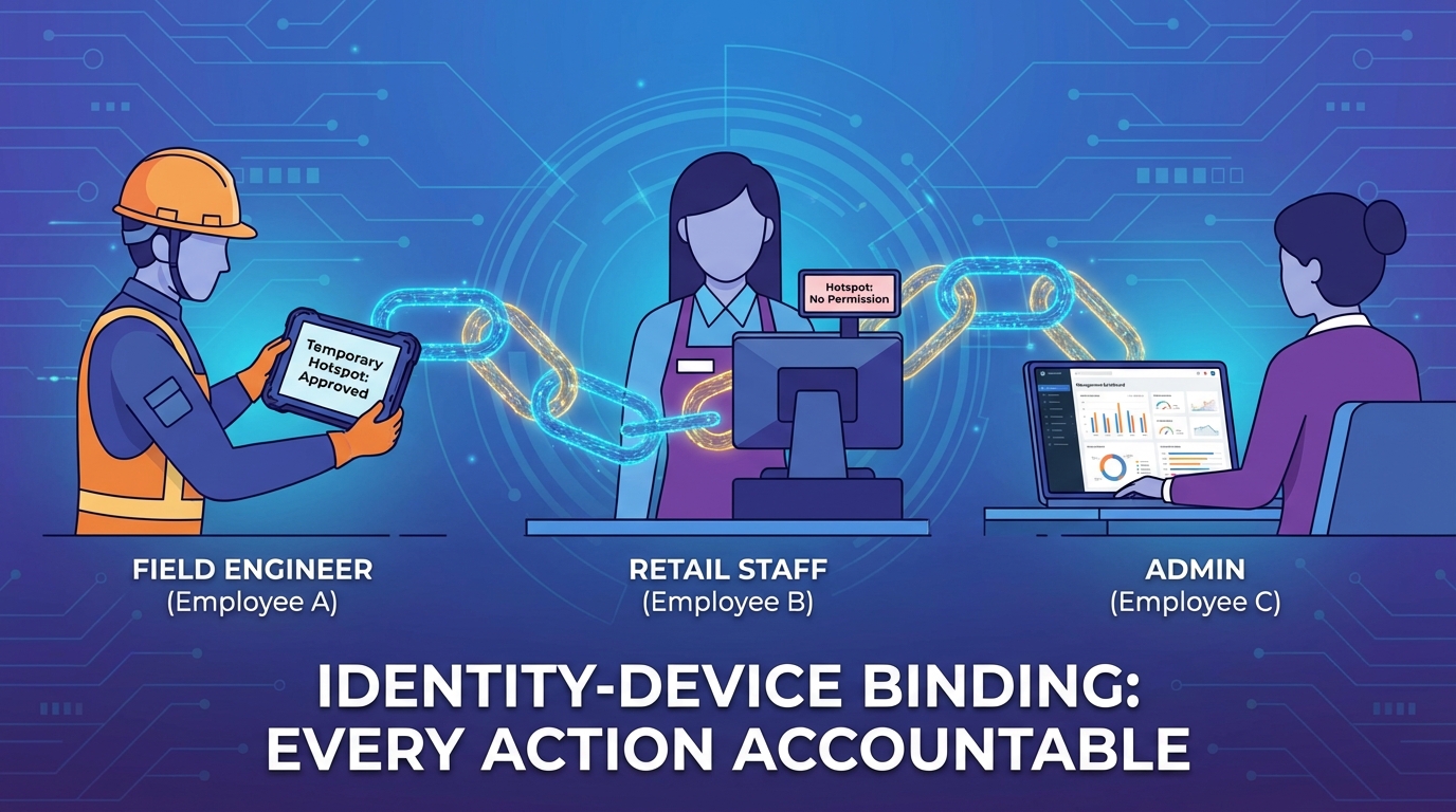 digital identity illustration three distinct empl