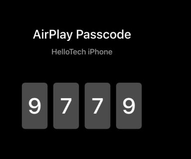 Enter this code to your iPhone