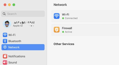 Netzwerkeinstellungen auf Mac