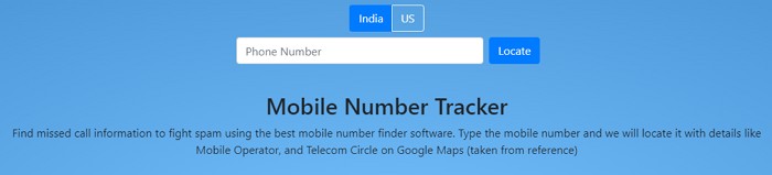 متعقب رقم الهاتف المحمول Mobile Number Tracker