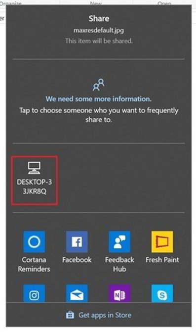 Zielgerät auswählen