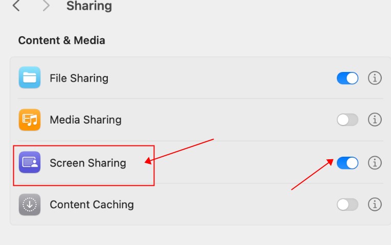 activar la pantalla compartida