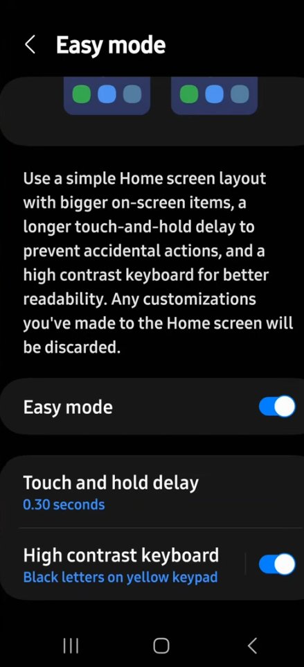 touch and hold delay