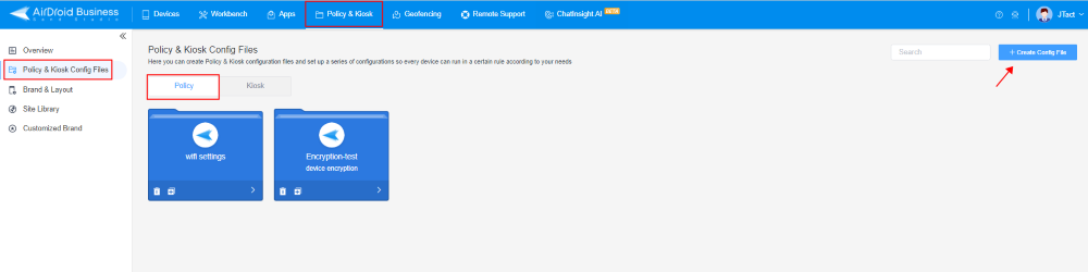 biz create policy file