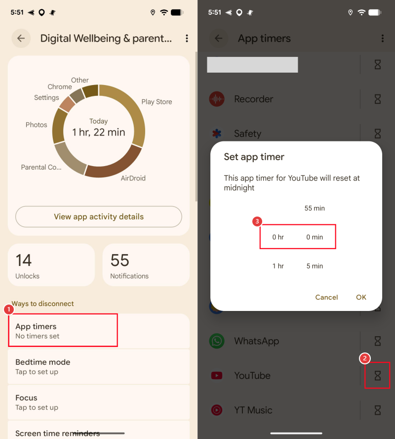 block YouTube on Android