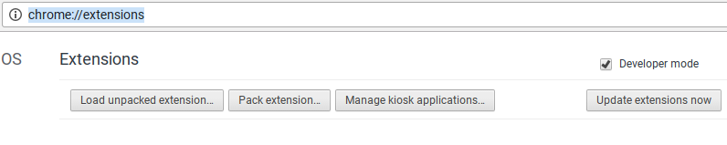 chrome extension manage kiosk applications