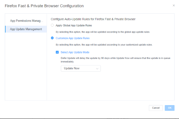 force firefox force update