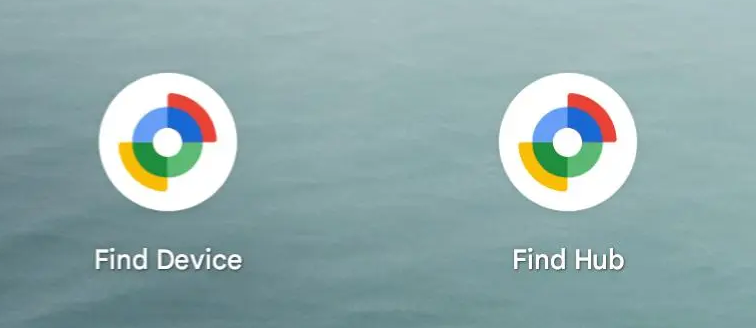 Google Find Hub und Find My Device