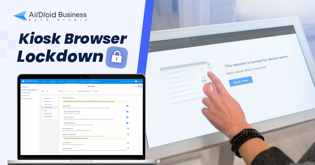 kiosk browser