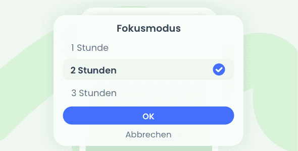 01Mit einem Klick starten