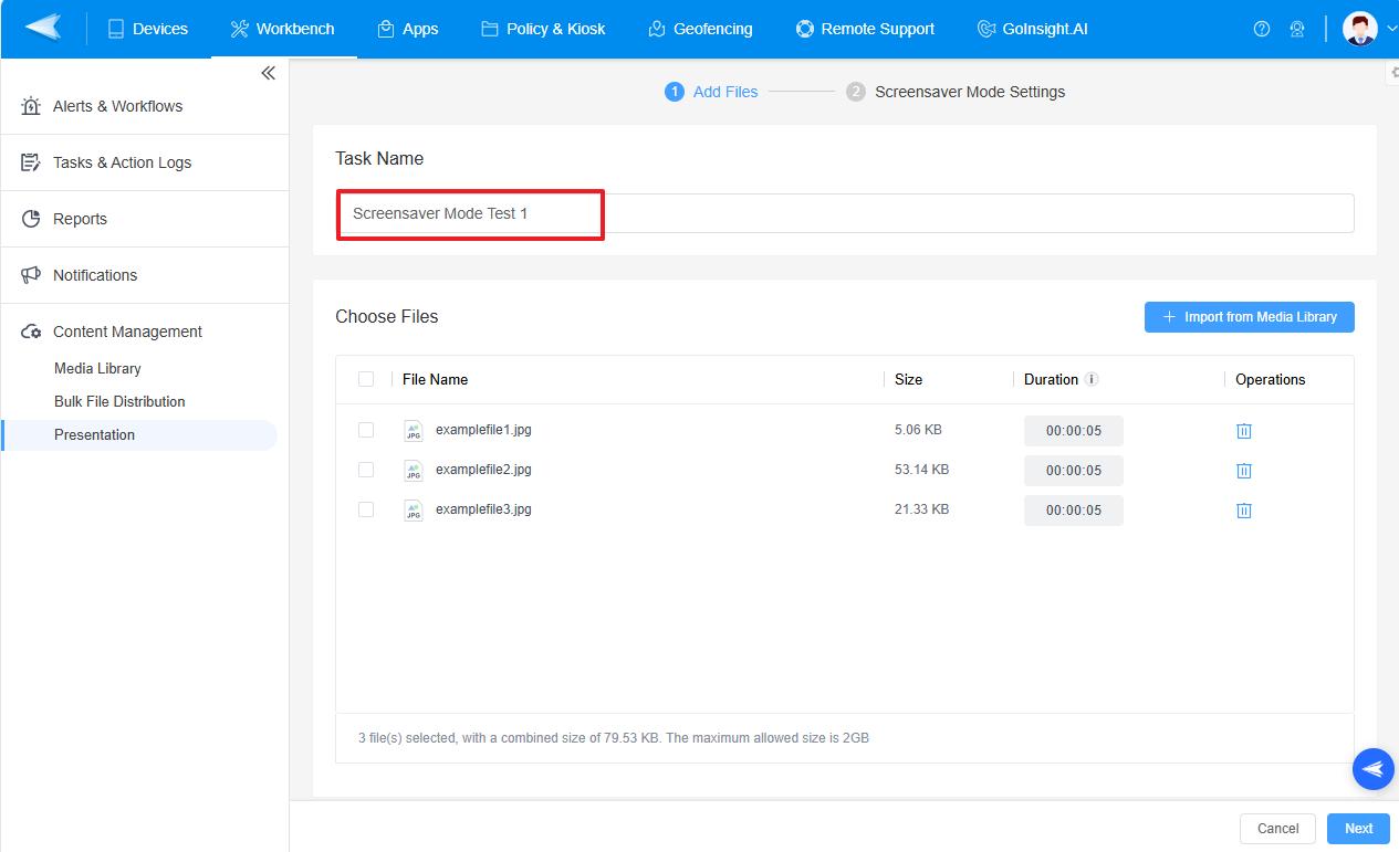 screensave-mode-enter-name
