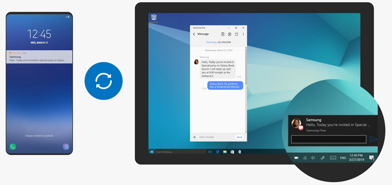 sync Samsung notifications