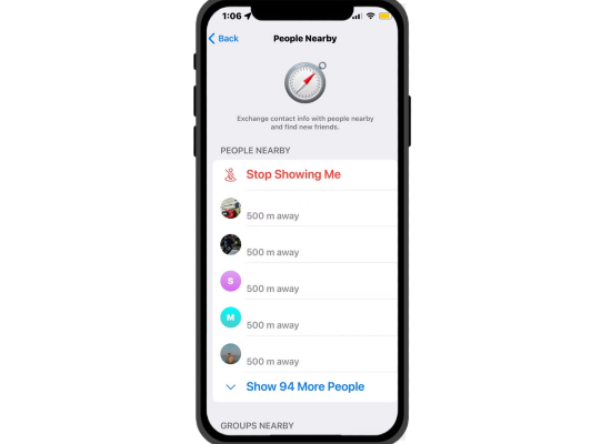 telegram find people nearby