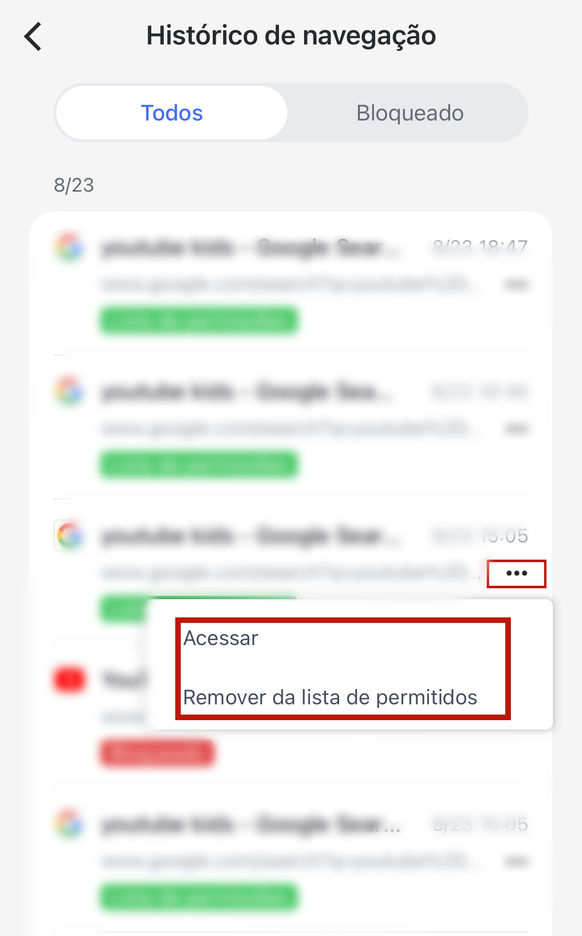 verifique sites suspeitos